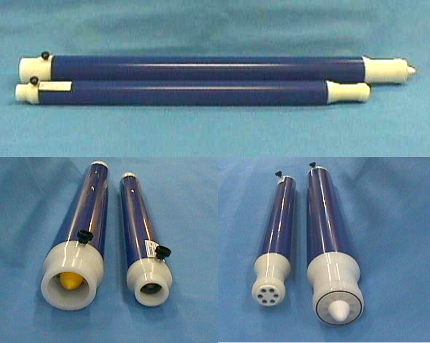 Tribo charge tubes change modules